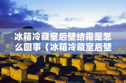 冰箱冷藏室后壁结霜是怎么回事（冰箱冷藏室后壁结霜咋回事）