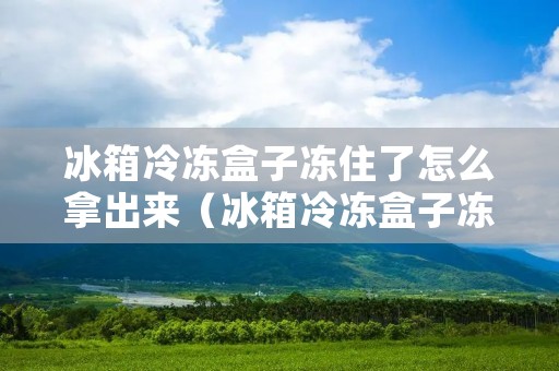 冰箱冷冻盒子冻住了怎么拿出来(冰箱冷冻盒子冻住了怎么拿出来呢) 冰箱冷冻盒子冻住了怎么拿出来(冰箱冷冻盒子冻住了怎么拿出来呢)