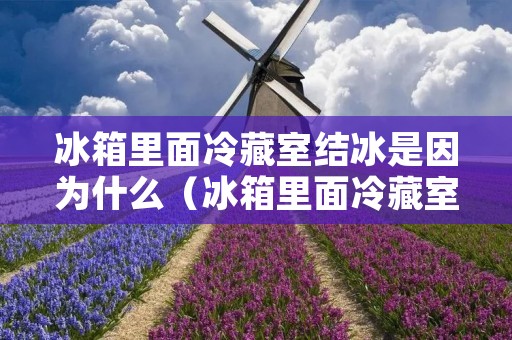 冰箱里面冷藏室结冰是因为什么(冰箱里面冷藏室结冰是因为什么引起的)