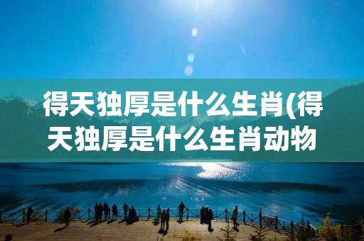 得天独厚是什么生肖(得天独厚是什么生肖动物)