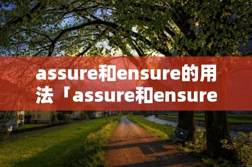 assure和ensure的用法「assure和ensure的用法 native」