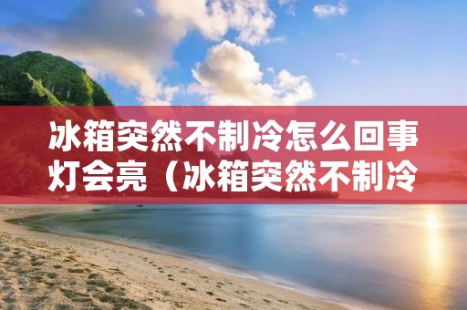 冰箱突然不制冷怎么回事灯会亮（冰箱突然不制冷怎么回事灯会亮一下）