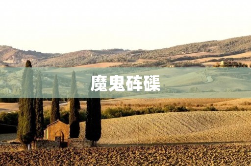 魔鬼砗磲