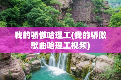 我的骄傲哈理工(我的骄傲歌曲哈理工视频)