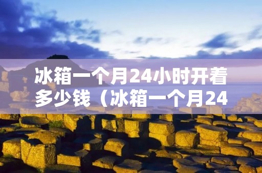 冰箱一个月24小时开着多少钱（冰箱一个月24小时开着多少钱一块钱一度电家用）