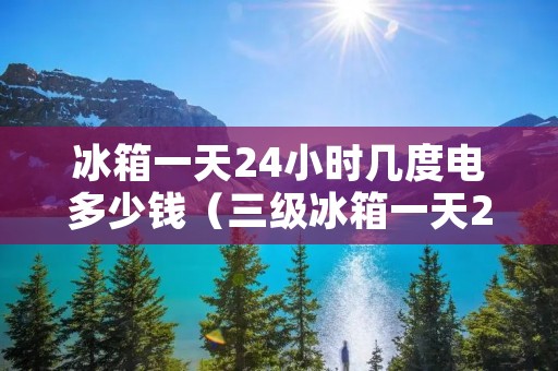 冰箱一天24小时几度电多少钱（三级冰箱一天24小时几度电多少钱）