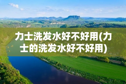 力士洗发水好不好用(力士的洗发水好不好用)
