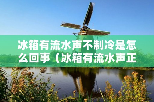 冰箱有流水声不制冷是怎么回事（冰箱有流水声正常吗）