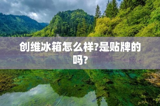 创维冰箱怎么样?是贴牌的吗?