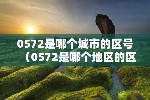 0572是哪个城市的区号(0572是哪个地区的区号) 0572是哪个城市的区号(0572是哪个地区的区号)