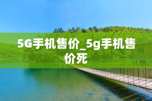 5G手机售价_5g手机售价死
