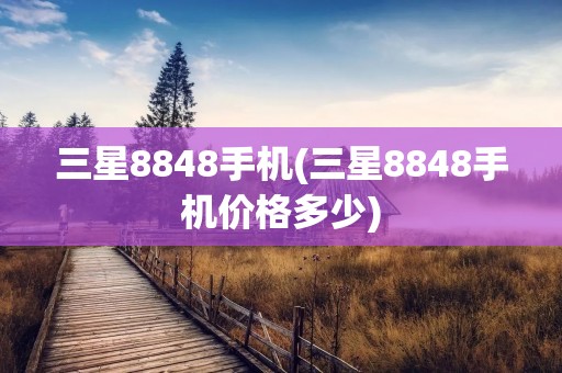 三星8848手机(三星8848手机价格多少)