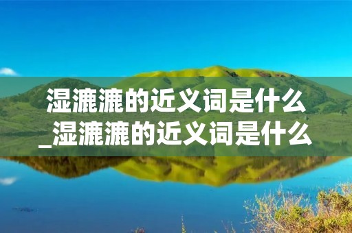 湿漉漉的近义词是什么_湿漉漉的近义词是什么反义词是什么 湿漉漉的近义词是什么_湿漉漉的近义词是什么反义词是什么