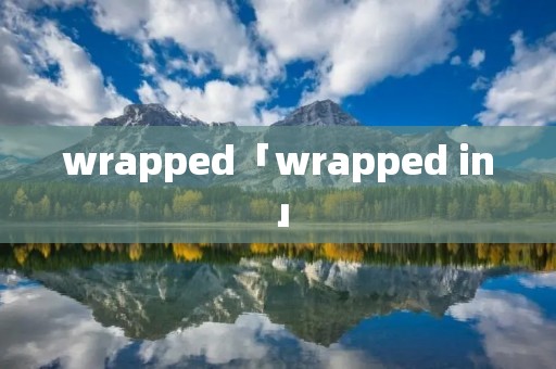 wrapped「wrapped in」 wrapped「wrapped in」