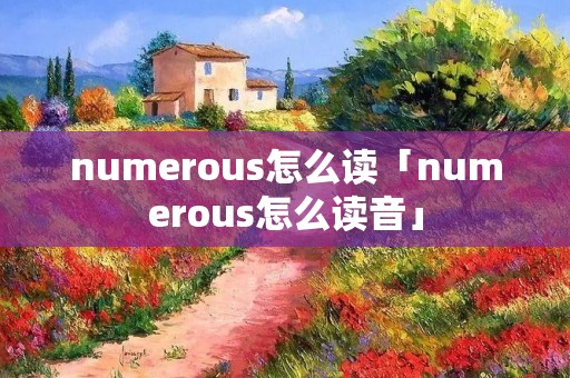 numerous怎么读「numerous怎么读音」