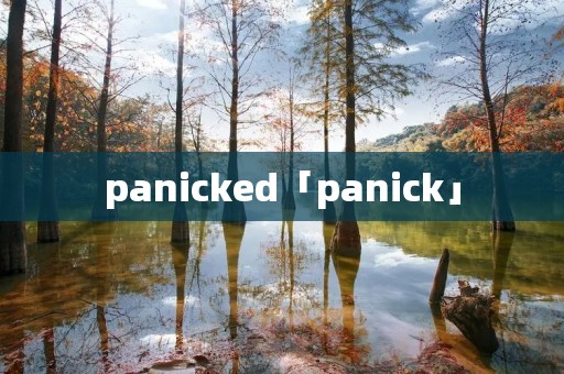 panicked「panick」