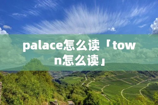 palace怎么读「town怎么读」