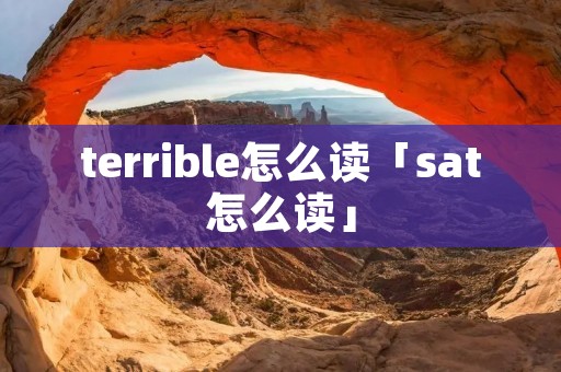 terrible怎么读「sat怎么读」