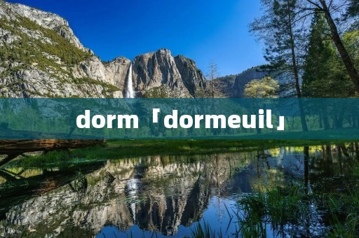 dorm「dormeuil」