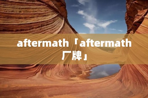aftermath「aftermath厂牌」