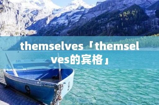 themselves「themselves的宾格」