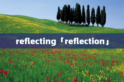reflecting「reflection」