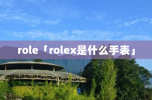 role「rolex是什么手表」