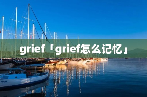 grief「grief怎么记忆」
