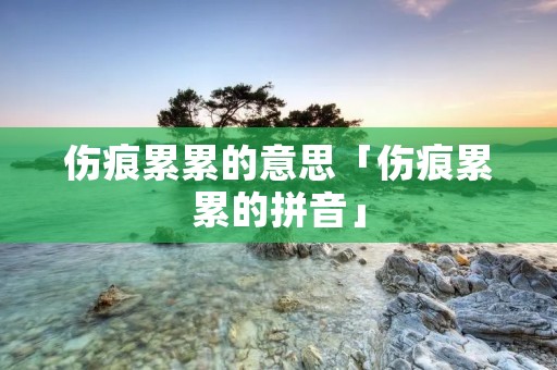 伤痕累累的意思「伤痕累累的拼音」