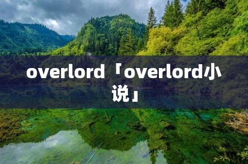 overlord「overlord小说」