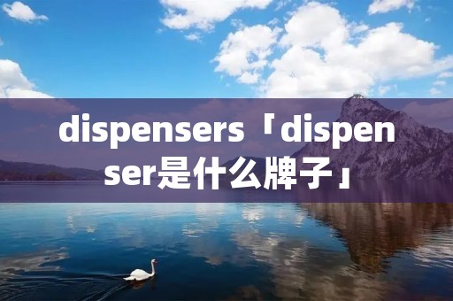 dispensers「dispenser是什么牌子」