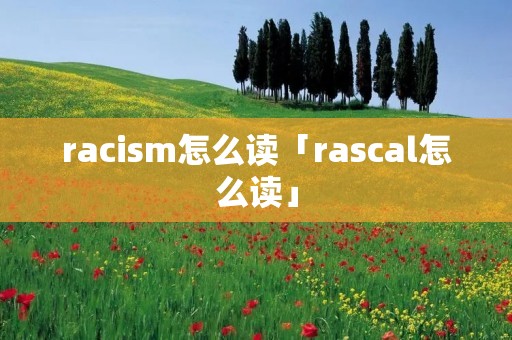 racism怎么读「rascal怎么读」