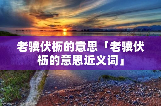 老骥伏枥的意思「老骥伏枥的意思近义词」