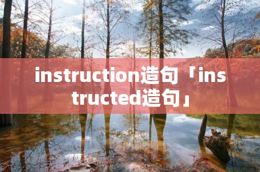 instruction造句「instructed造句」