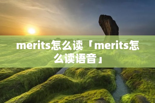 merits怎么读「merits怎么读语音」