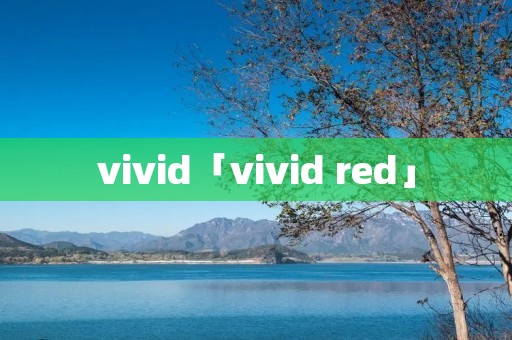 vivid「vivid red」