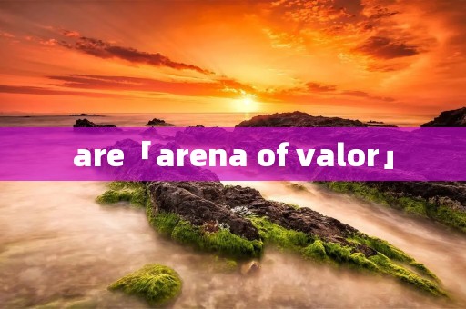 are「arena of valor」