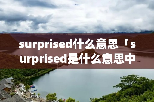 surprised什么意思「surprised是什么意思中文翻译成」