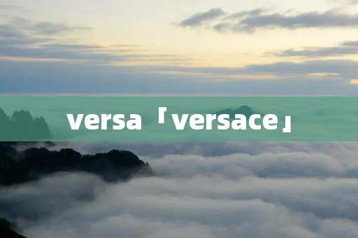 versa「versace」