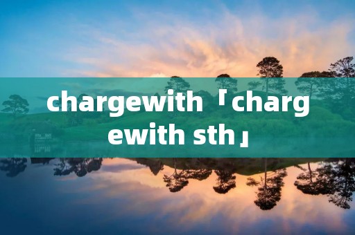 chargewith「chargewith sth」