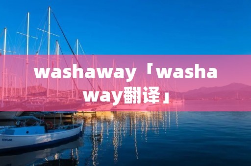 washaway「washaway翻译」