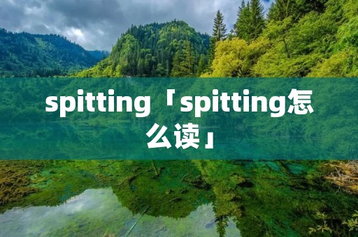 spitting「spitting怎么读」