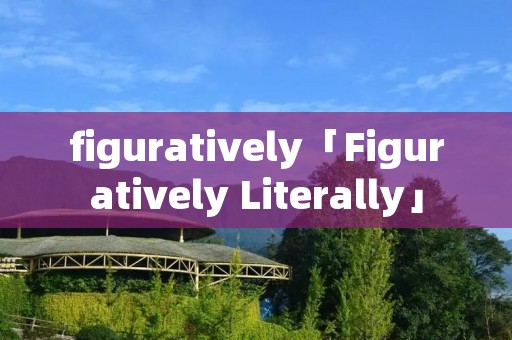 figuratively「Figuratively Literally」 figuratively「Figuratively Literally」