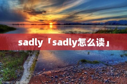 sadly「sadly怎么读」