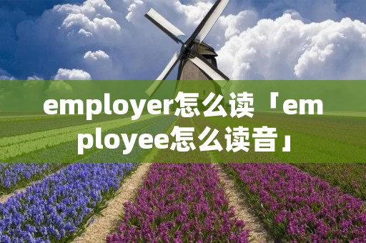 employer怎么读「employee怎么读音」