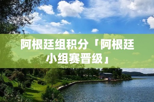 阿根廷组积分「阿根廷小组赛晋级」