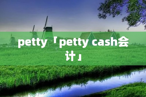 petty「petty cash会计」 petty「petty cash会计」