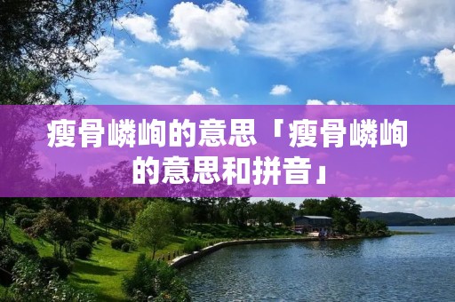瘦骨嶙峋的意思「瘦骨嶙峋的意思和拼音」