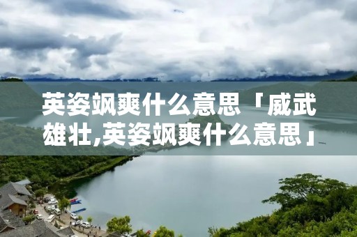 英姿飒爽什么意思「威武雄壮,英姿飒爽什么意思」