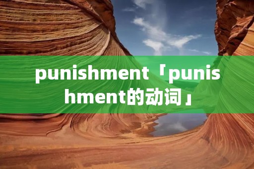 punishment「punishment的动词」
